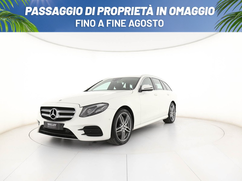 Mercedes Classe E SW sw 220 d premium 4matic auto diesel bianco