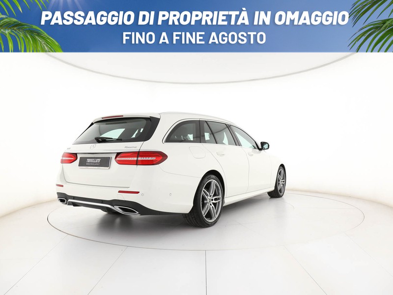 Mercedes Classe E SW sw 220 d premium 4matic auto diesel bianco