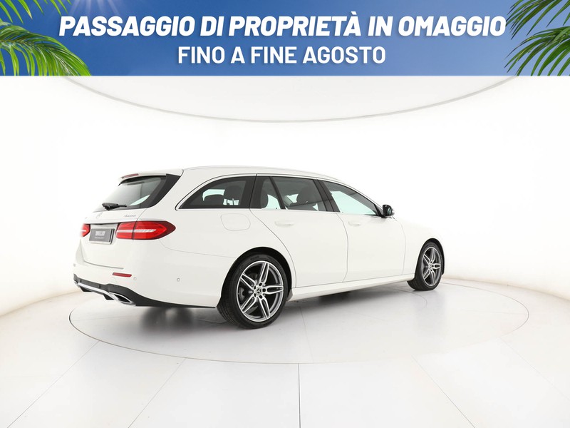 Mercedes Classe E SW sw 220 d premium 4matic auto diesel bianco