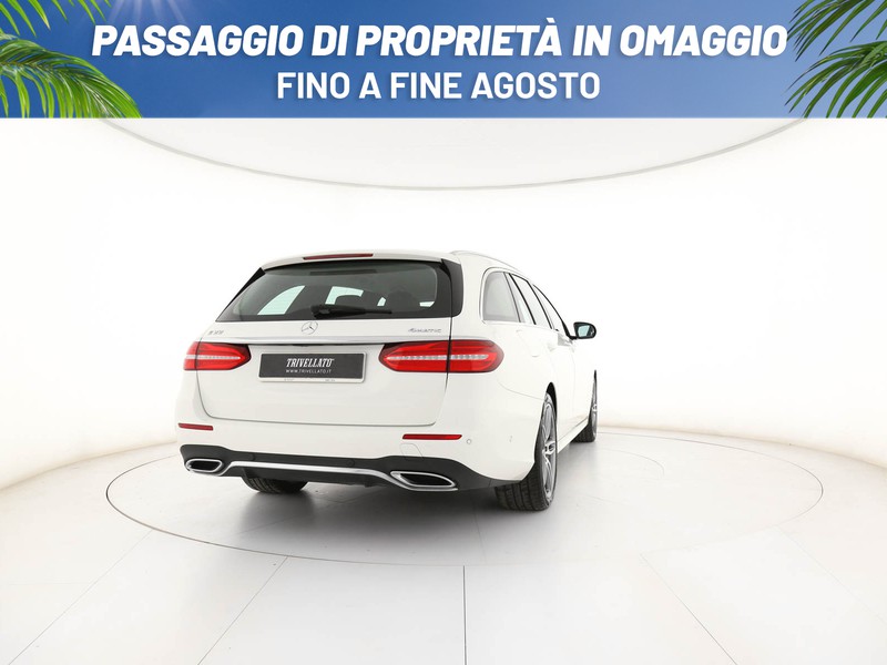Mercedes Classe E SW sw 220 d premium 4matic auto diesel bianco
