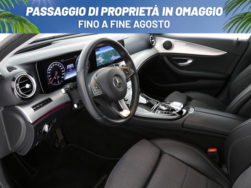Mercedes Classe E SW sw 220 d premium 4matic auto diesel bianco