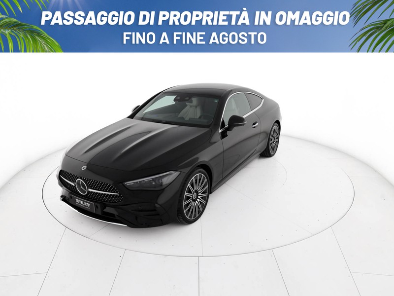 Mercedes CLE coupe 220 d amg line premium auto ibrido nero