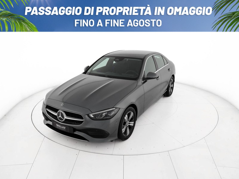 Mercedes Classe C Berlina 220 d mhev sport auto ibrido grigio