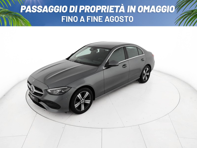 Mercedes Classe C Berlina 220 d mhev sport auto ibrido grigio