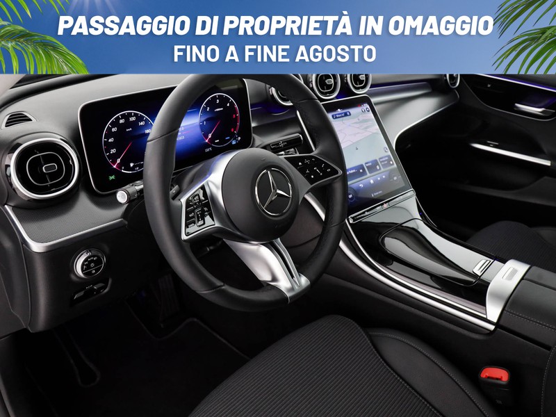 Mercedes Classe C Berlina 220 d mhev sport auto ibrido grigio