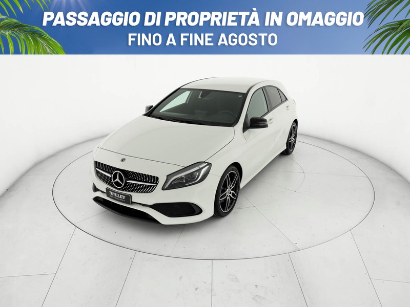 Mercedes Classe A 180 d premium my16 diesel bianco