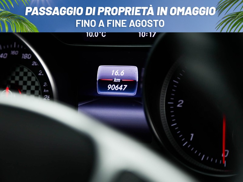 Mercedes Classe A 180 d premium my16 diesel bianco