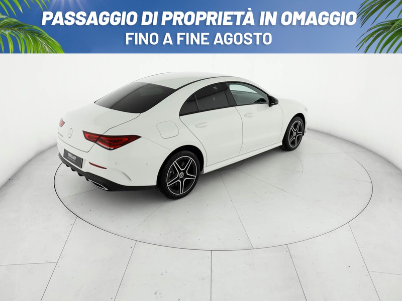 Mercedes CLA Coupè coupe 250 e phev (eq-power) premium auto ibrido bianco