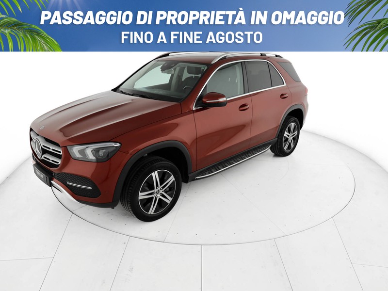 Mercedes GLE gle 300 d sport 4matic auto diesel rosso