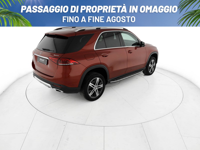 Mercedes GLE gle 300 d sport 4matic auto diesel rosso