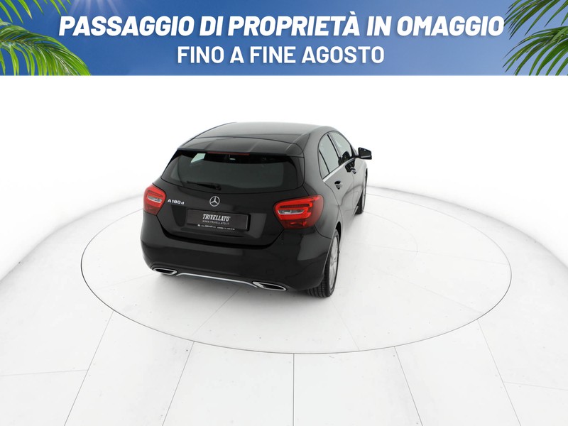 Mercedes Classe A 180 d business auto diesel nero