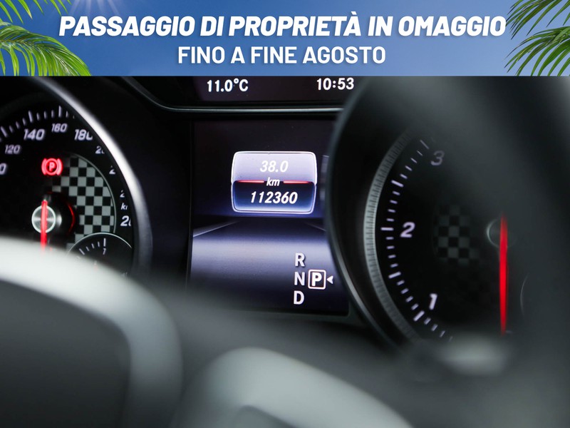 Mercedes Classe A 180 d business auto diesel nero