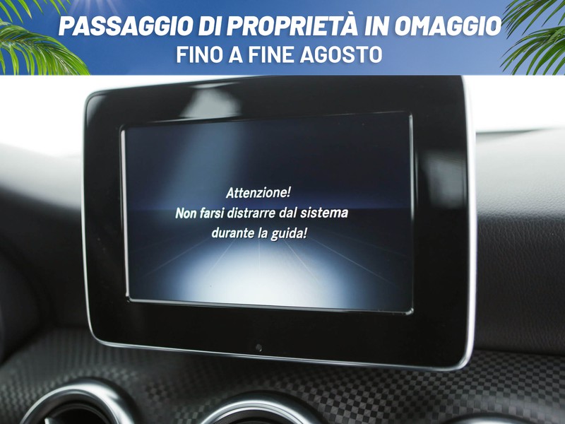 Mercedes Classe A 180 d business auto diesel nero
