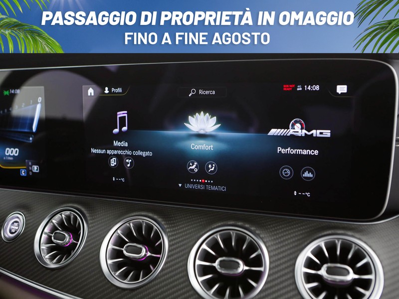 AMG GT-4 MG coupe 63 s e-performance premium plus 4matic+ auto ibrido grigio