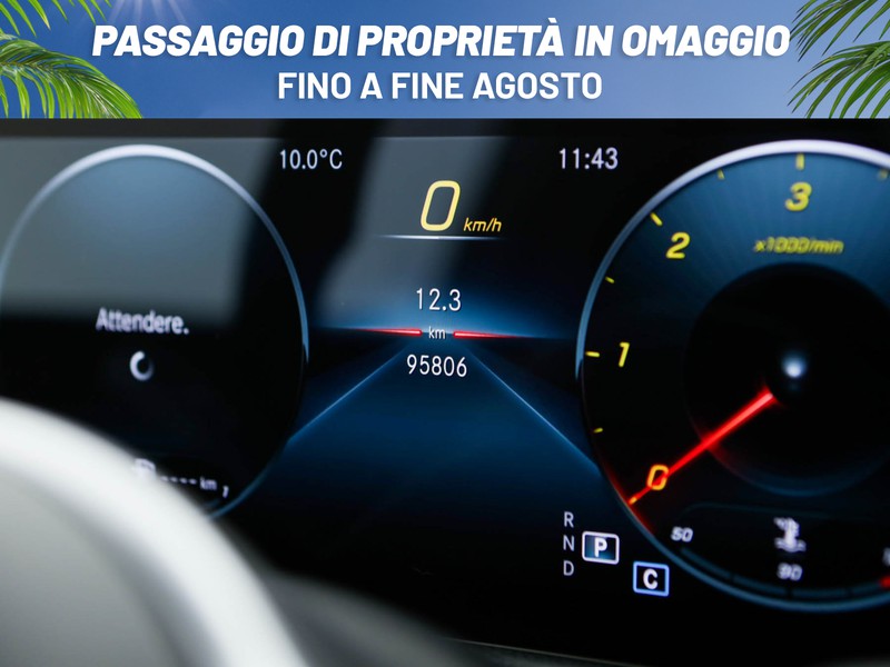 Mercedes Classe B 180 d sport plus auto diesel nero