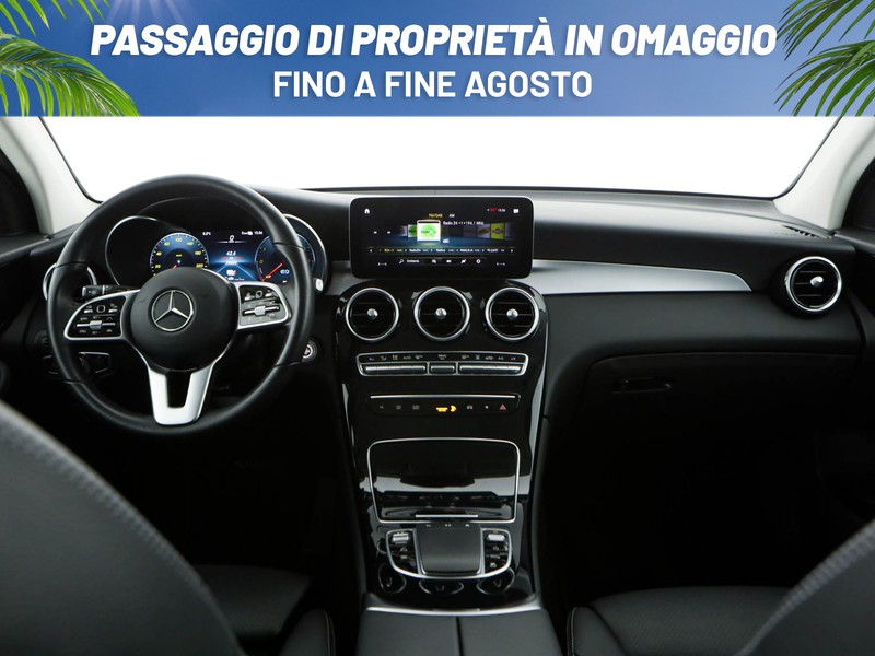 Mercedes GLC 300 de phev (eq-power) sport 4matic auto ibrido bianco
