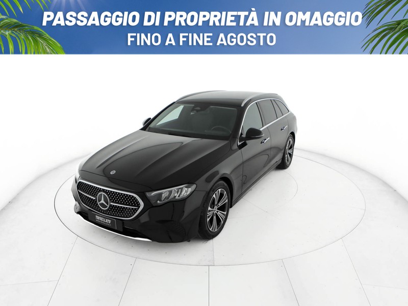 Mercedes Classe E SW sw 220 d advanced auto ibrido nero