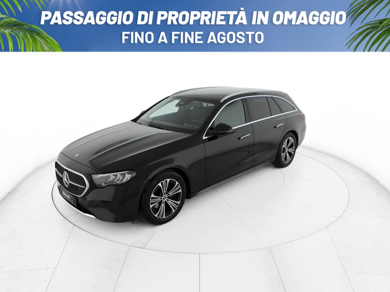 Mercedes Classe E SW sw 220 d advanced auto ibrido nero