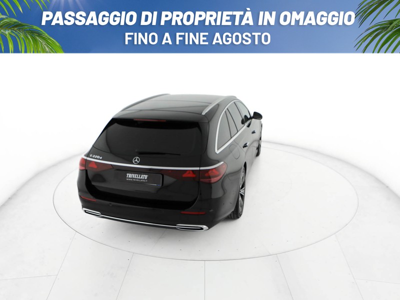 Mercedes Classe E SW sw 220 d advanced auto ibrido nero