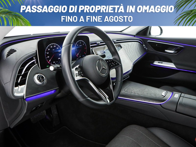 Mercedes Classe E SW sw 220 d advanced auto ibrido nero