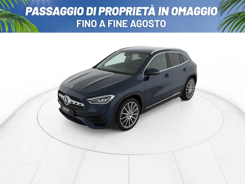 Mercedes GLA 200 d premium auto diesel blu/azzurro