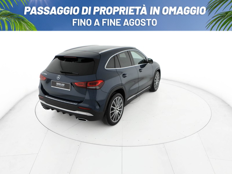 Mercedes GLA 200 d premium auto diesel blu/azzurro