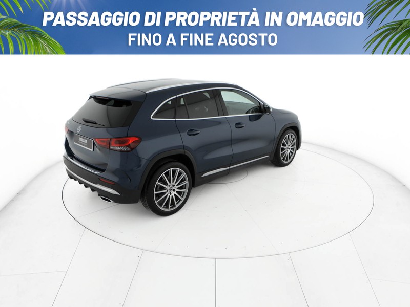 Mercedes GLA 200 d premium auto diesel blu/azzurro