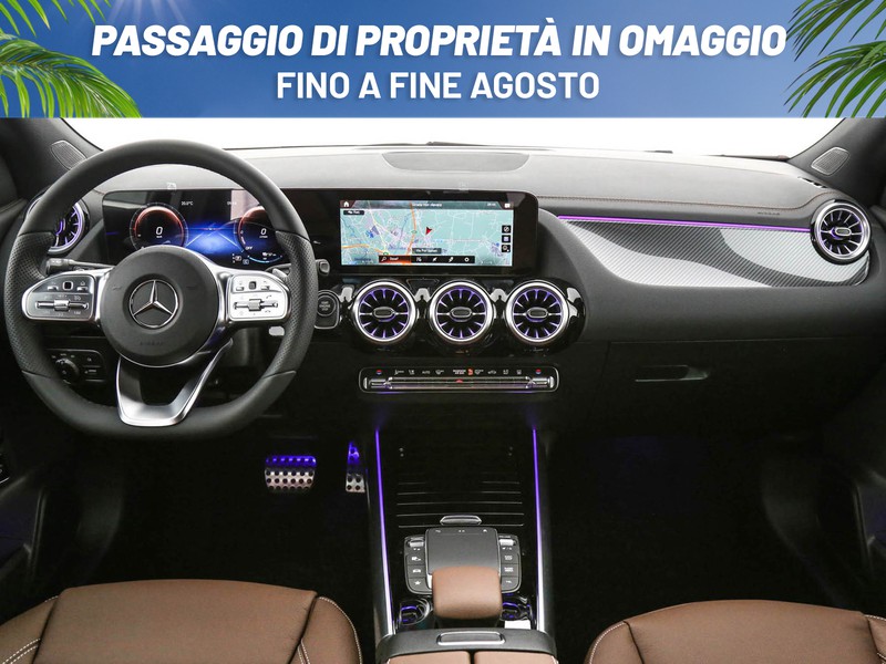 Mercedes GLA 200 d premium auto diesel blu/azzurro