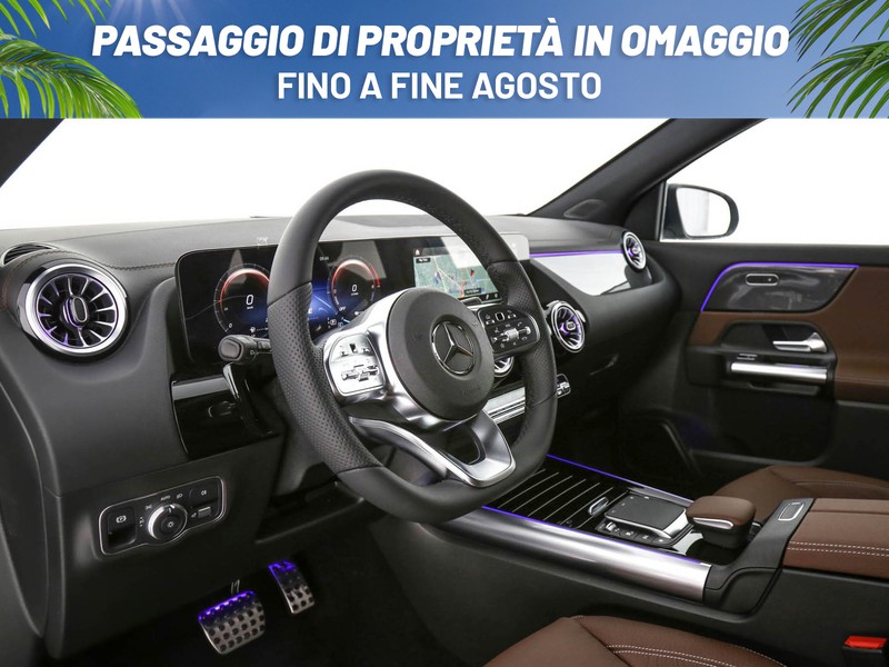 Mercedes GLA 200 d premium auto diesel blu/azzurro