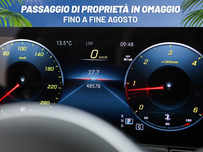 Mercedes GLA 200 d premium auto diesel blu/azzurro