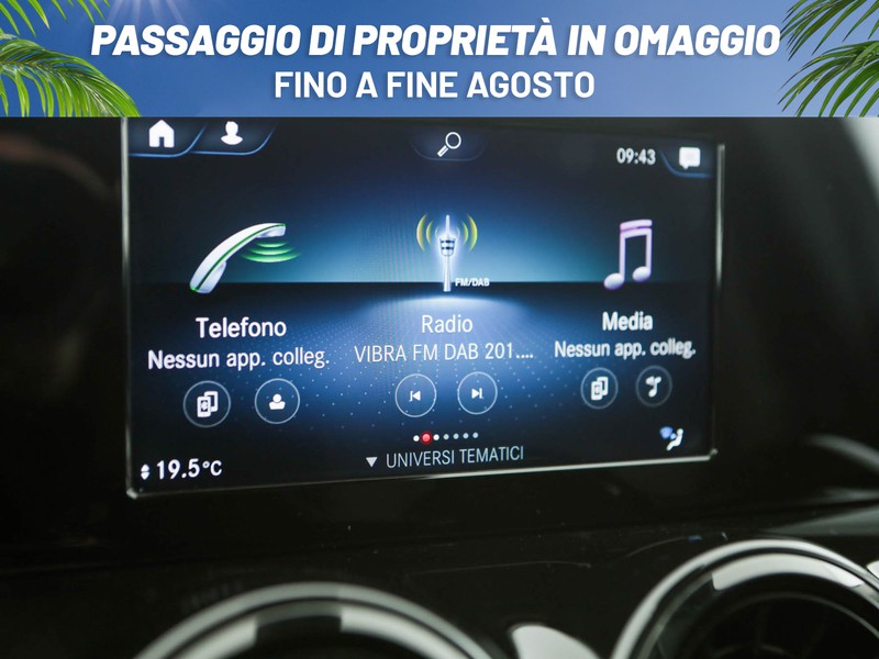 Mercedes GLB 180 d executive auto diesel nero
