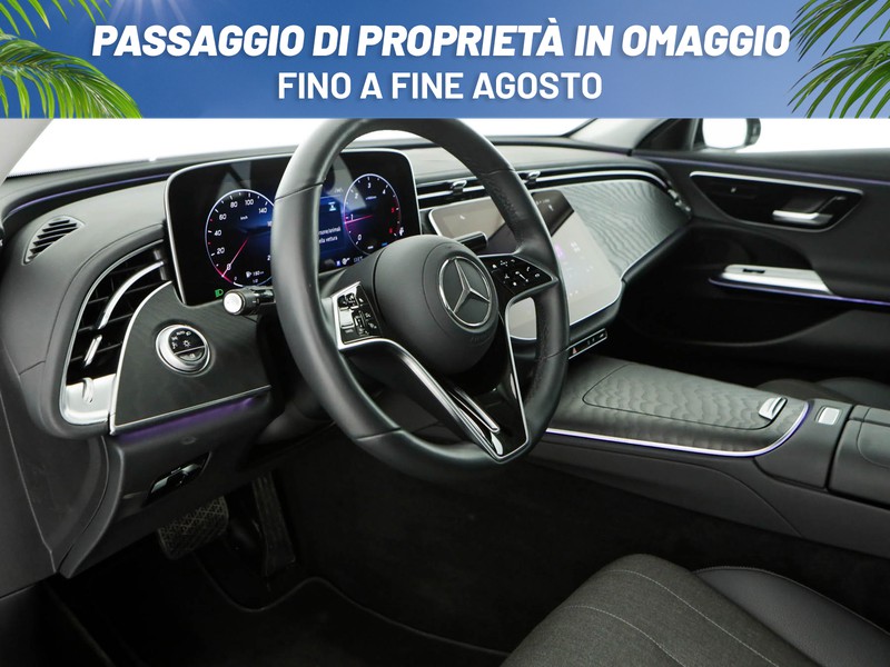 Mercedes Classe E Berlina 220 d advanced auto ibrido nero