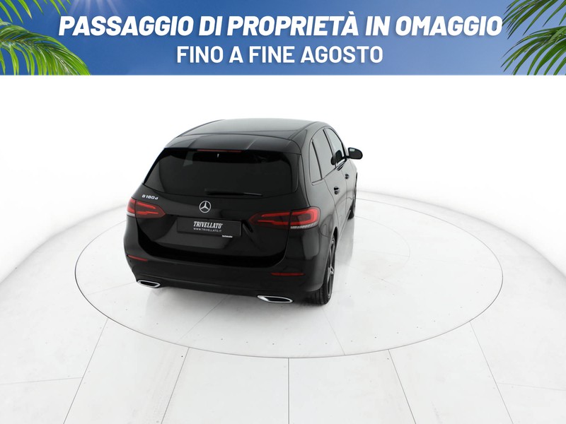 Mercedes Classe B 180 d sport plus auto diesel argento