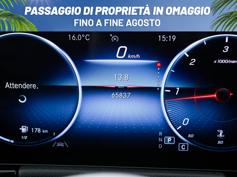 Mercedes Classe B 180 d sport plus auto diesel argento