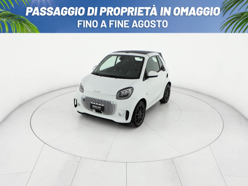 Smart Fortwo Cabrio cabrio eq prime 22kw elettrica bianco