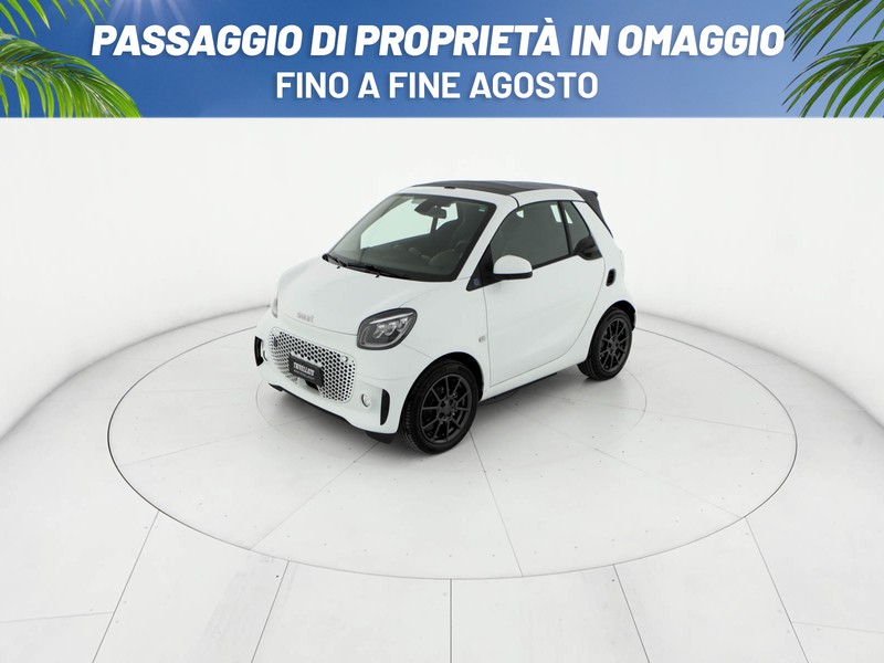 Smart Fortwo Cabrio cabrio eq prime 22kw elettrica bianco
