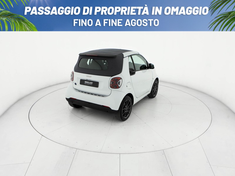 Smart Fortwo Cabrio cabrio eq prime 22kw elettrica bianco
