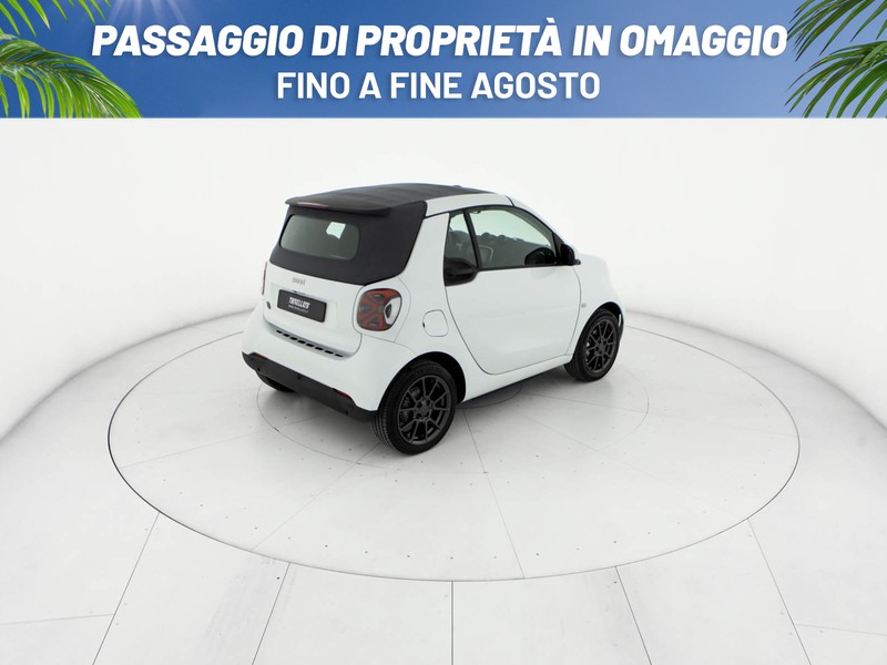 Smart Fortwo Cabrio cabrio eq prime 22kw elettrica bianco