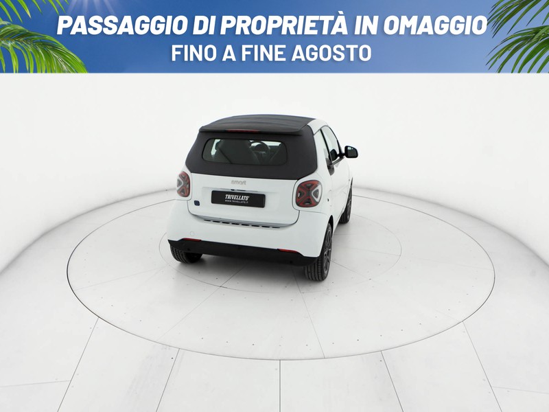 Smart Fortwo Cabrio cabrio eq prime 22kw elettrica bianco