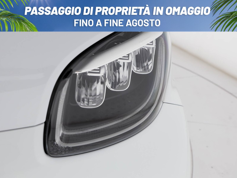 Smart Fortwo Cabrio cabrio eq prime 22kw elettrica bianco