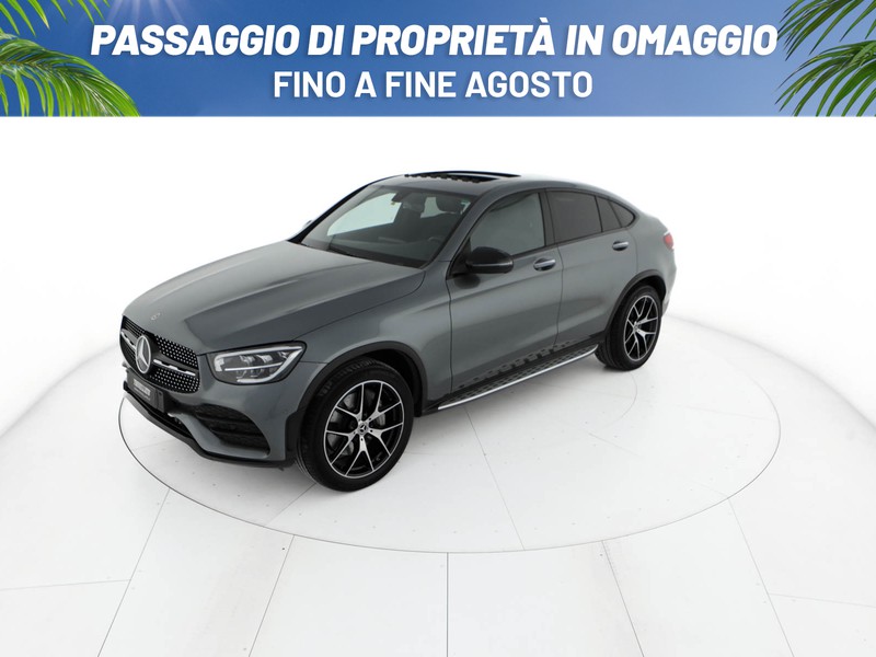 Mercedes GLC Coupè coupe 300 de phev (eq-power) premium 4matic auto ibrido grigio