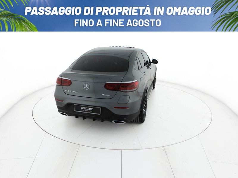 Mercedes GLC Coupè coupe 300 de phev (eq-power) premium 4matic auto ibrido grigio