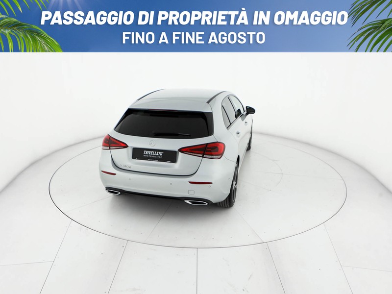 Mercedes Classe A 180 d sport auto diesel argento