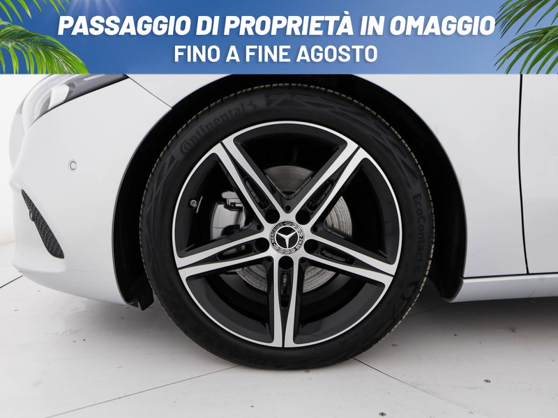 Mercedes Classe A 180 d sport auto diesel argento