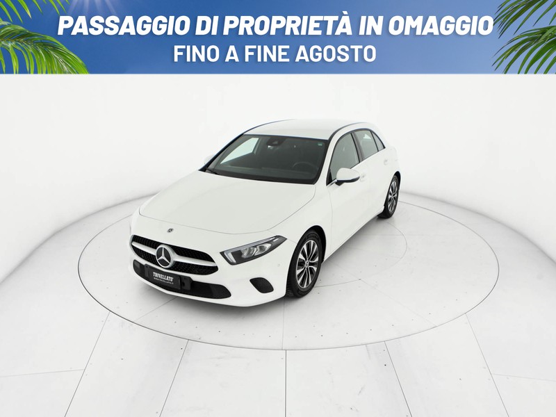 Mercedes Classe A 180 d sport auto diesel bianco