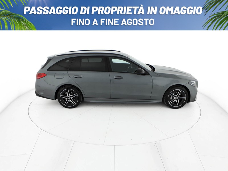 Mercedes Classe C SW sw 300 de phev amg line advanced auto ibrido grigio