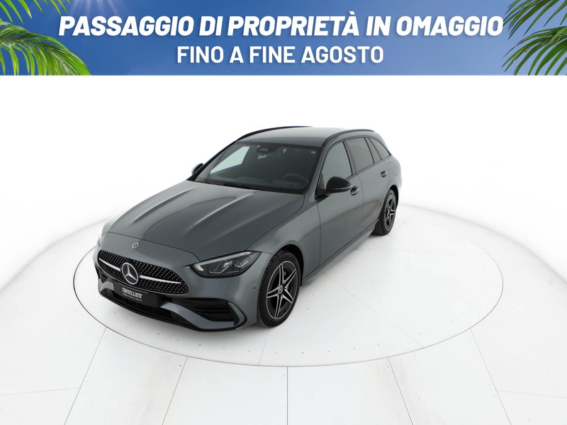 Mercedes Classe C SW sw 300 de phev amg line advanced auto ibrido grigio