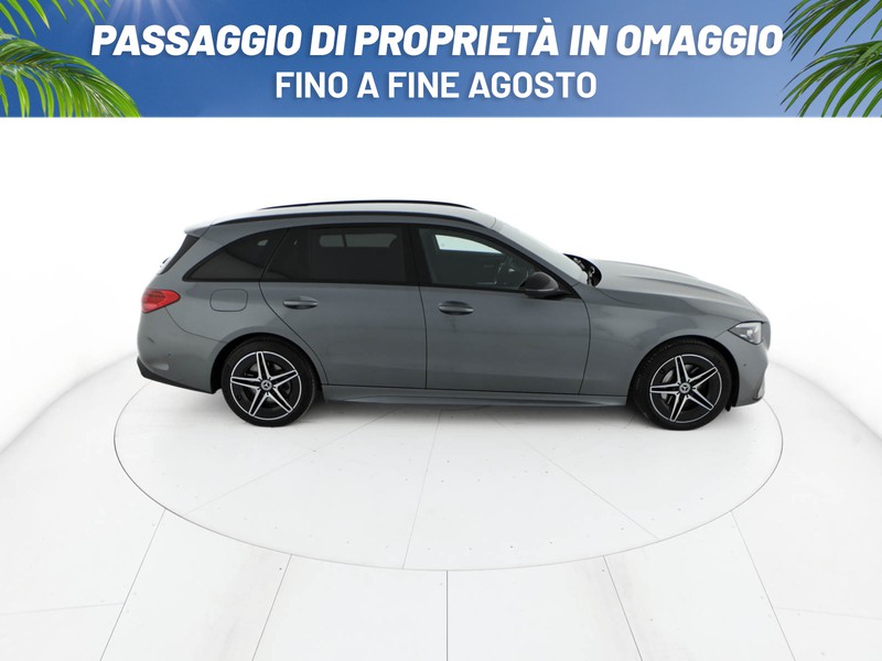 Mercedes Classe C SW sw 300 de phev amg line advanced auto ibrido grigio