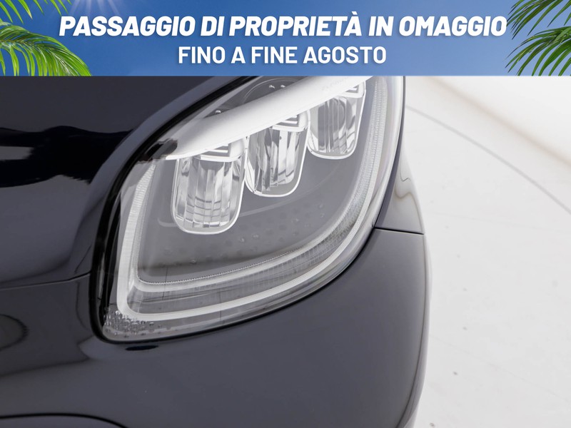 Smart Fortwo eq prime 22kw elettrica nero