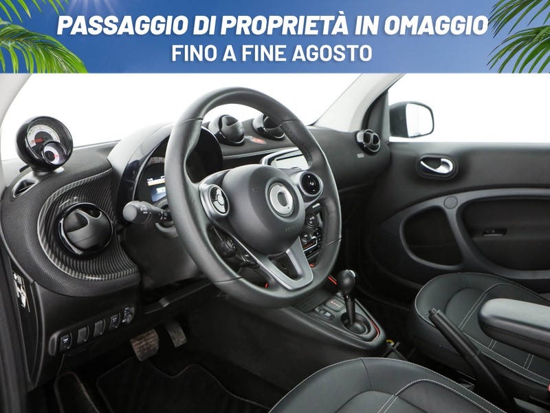Smart Fortwo eq prime 22kw elettrica nero